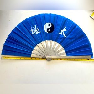 Titanium Alloy Material Hand Folding Fan Chinese Style